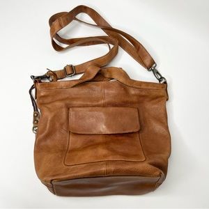 Latico Leathers Bianca Leather Tote Bag Brown